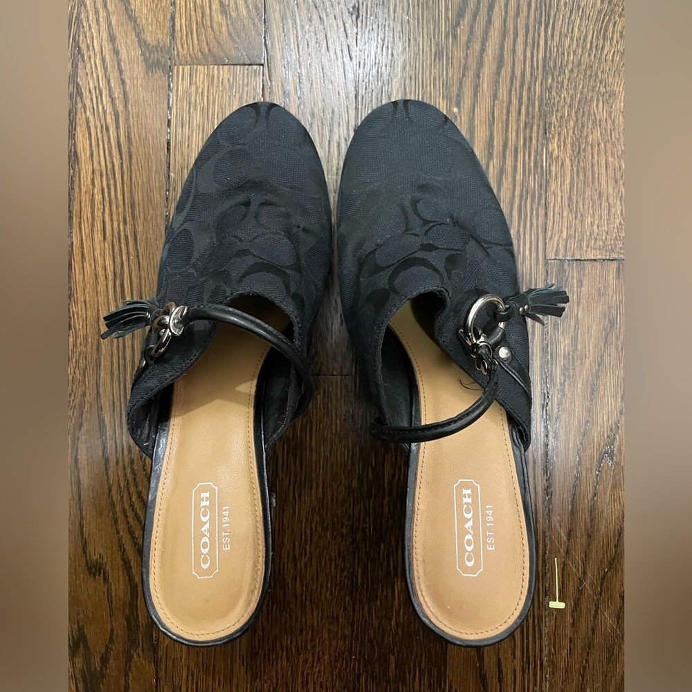 COACH Studded Clogs